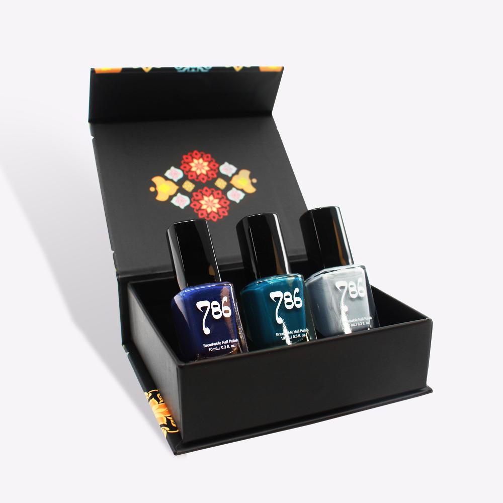 Blue Nail Polish Set (3 Piece) - 786 Cosmetics