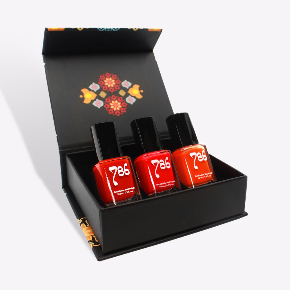 Bright Nail Polish Set (3 Piece) - 786 Cosmetics