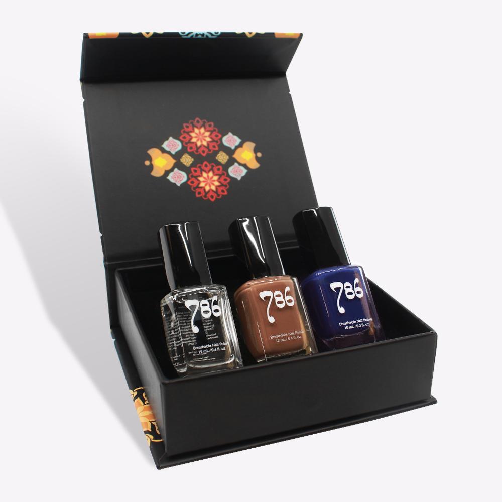 Central Asia Nail Polish Set (3 Piece) - 786 Cosmetics