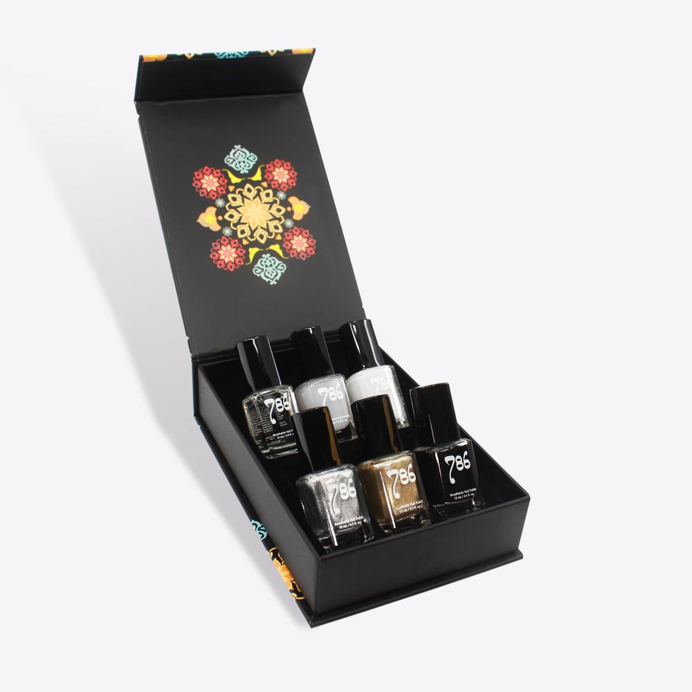 Nail Art Nail Polish Set (6 Piece) - 786 Cosmetics