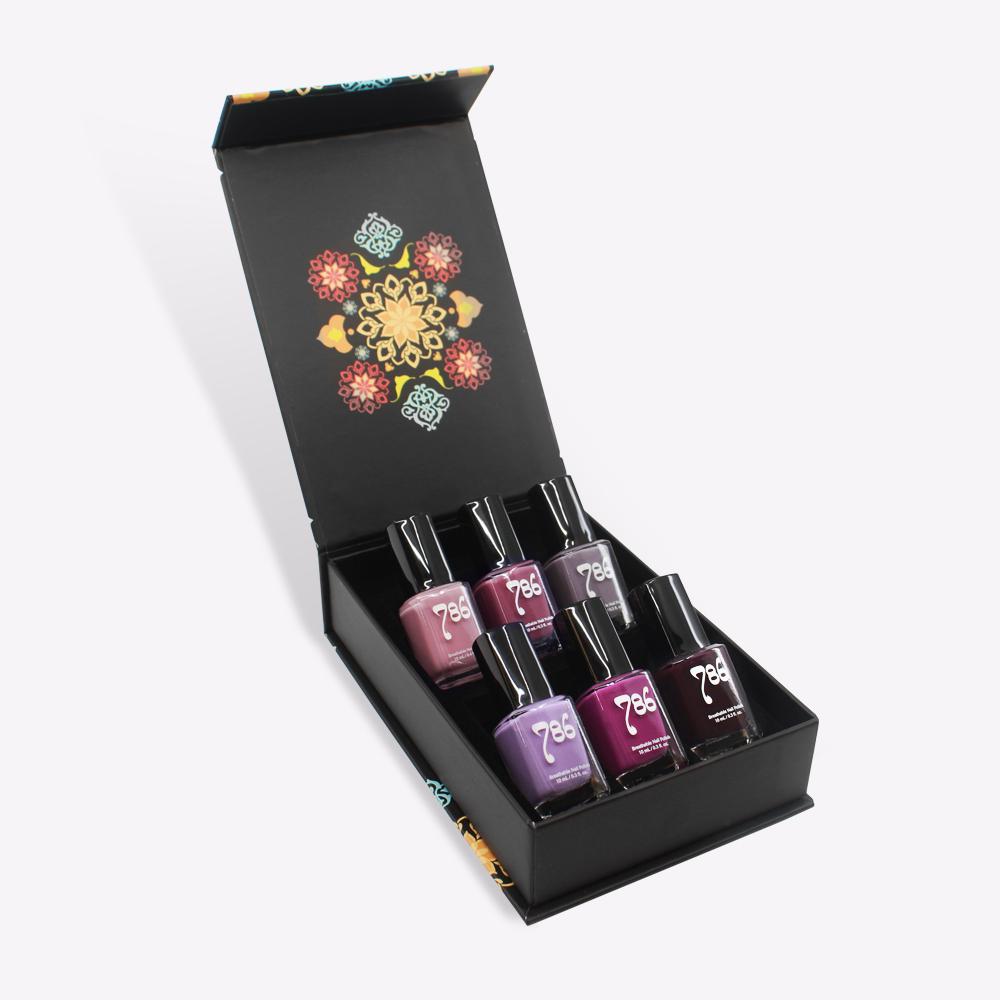 Purple Nail Polish Set (6 Piece) - 786 Cosmetics