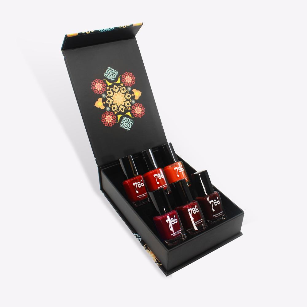 Red Nail Polish Set (6 Piece) - 786 Cosmetics
