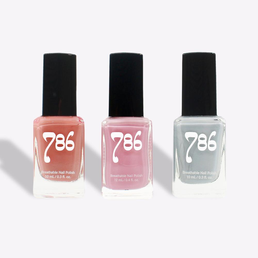 South Asia Nail Polish Set (3 Piece) - 786 Cosmetics