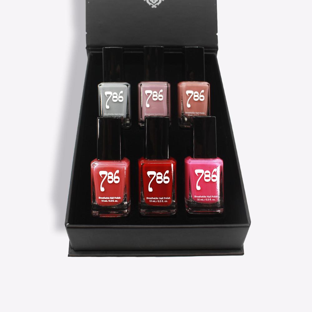 South Asia Nail Polish Set (6 Piece) - 786 Cosmetics
