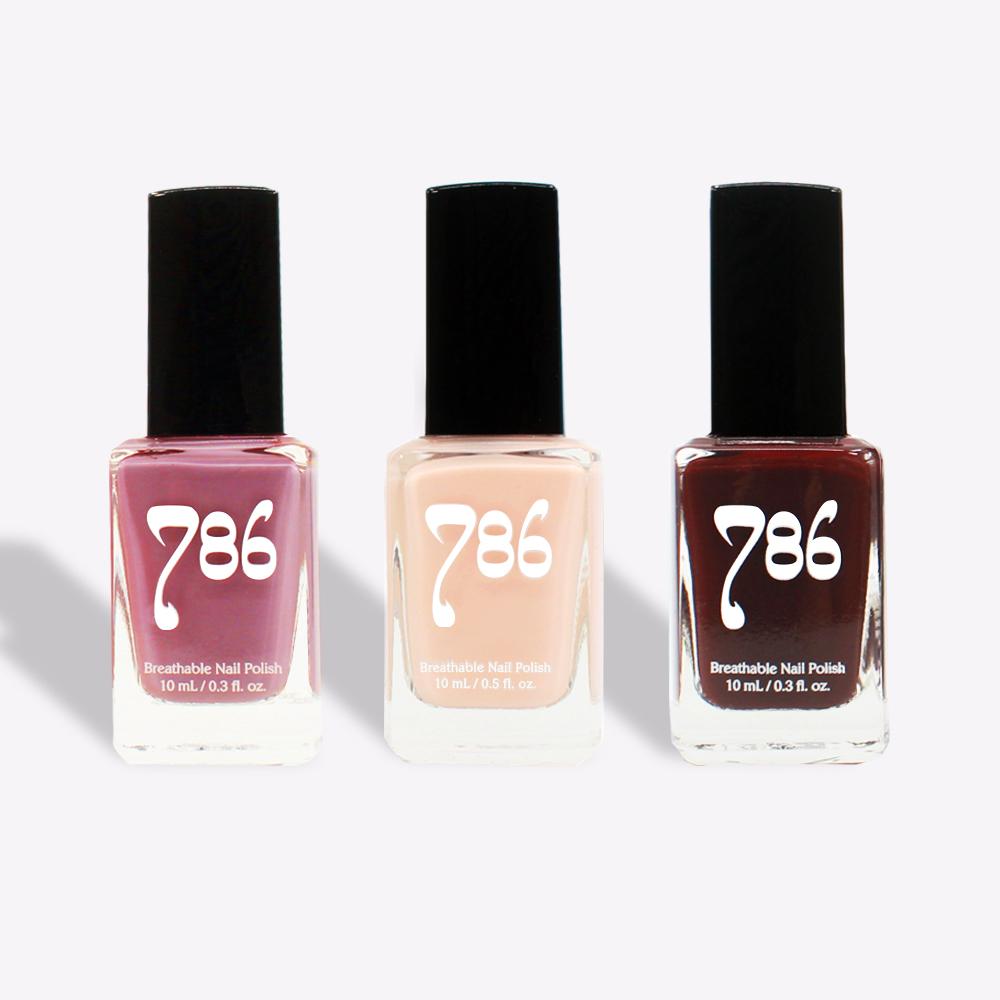 West Asia Nail Polish Set (3 Piece) - 786 Cosmetics