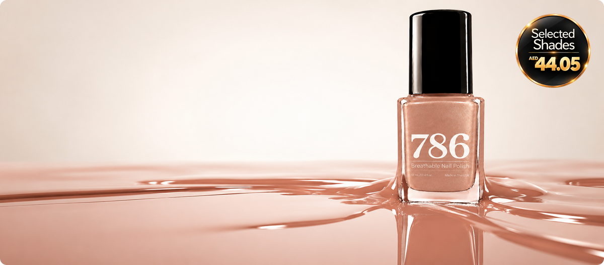 Halal, vegan-friendly, 
breathable nail polishes.
