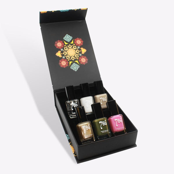 Middle East Nail Polish Set (6 Piece) - 786 Cosmetics