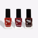 Red Nail Polish Set (3 Piece) - 786 Cosmetics